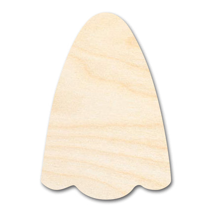 Unfinished Wood Sheet Ghost Shape | Craft Cutout | up to 46" DIY