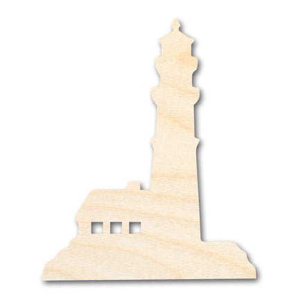 Unfinished Wood Lighthouse Silhouette - Craft - up to 46" DIY