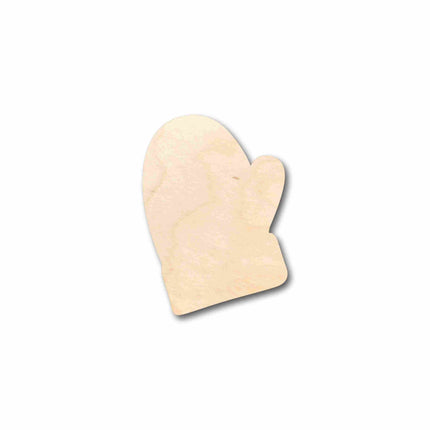 Unfinished Wood Mitten Silhouette - Craft- up to 46" DIY