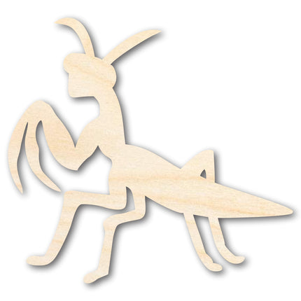 Unfinished Wood Praying Mantis Silhouette - Craft - up to 46" DIY