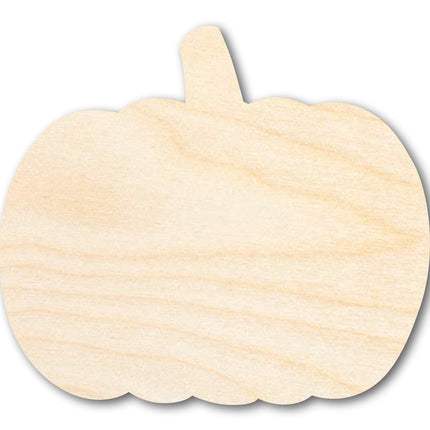 Unfinished Wood Pumpkin Silhouette - Craft- up to 46" DIY