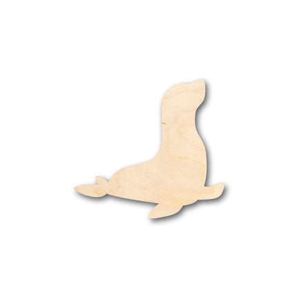 Unfinished Wood Seal Shape - Craft - up to 46" DIY