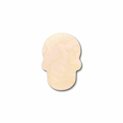Unfinished Wood Sugar Skull Silhouette - Craft- up to 46" DIY