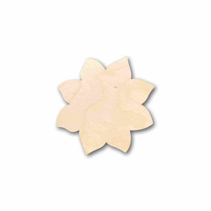 Unfinished Wood Sunflower Petals Silhouette - Craft- up to 46" DIY