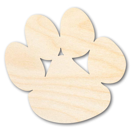 Unfinished Wood Bear Paw Shape - Craft - up to 46"