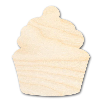 Unfinished Wood Cherry Cupcake Shape - Craft - up to 46"