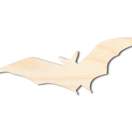 Unfinished Wood Flying Bat Shape - Craft - up to 46"