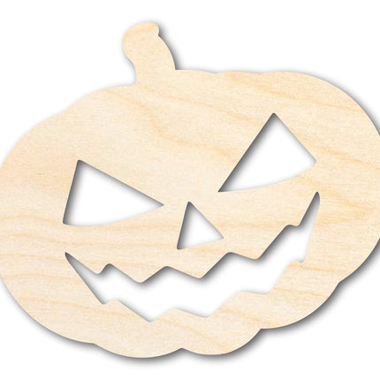 Unfinished Wood Jack-O-Lantern Shape - Craft - up to 46"