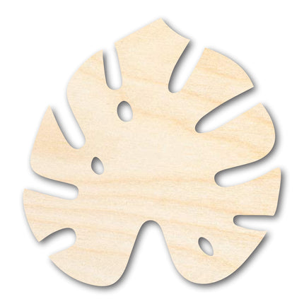 Unfinished Wood Monstera Leaf Shape - Craft - up to 46"