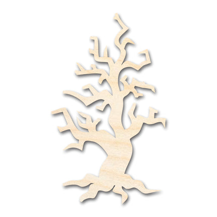 Unfinished Wood Spooky Tree Shape - Craft - up to 46"
