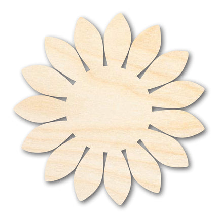 Unfinished Wood Sunflower Shape - Craft - up to 46"