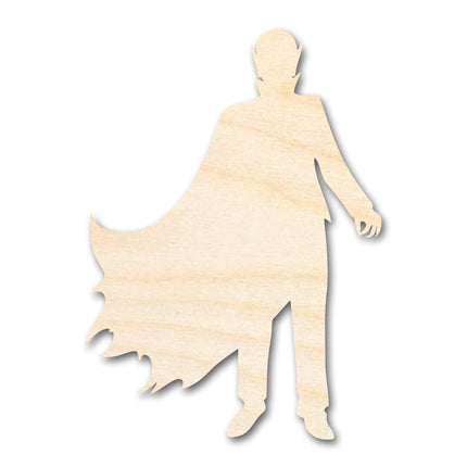 Unfinished Wood Vampire Shape - Craft - up to 46"