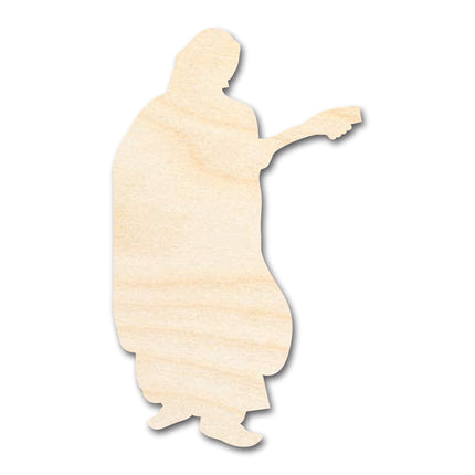 Unfinished Wood Renaissance Bard Shape - Craft - up to 46"