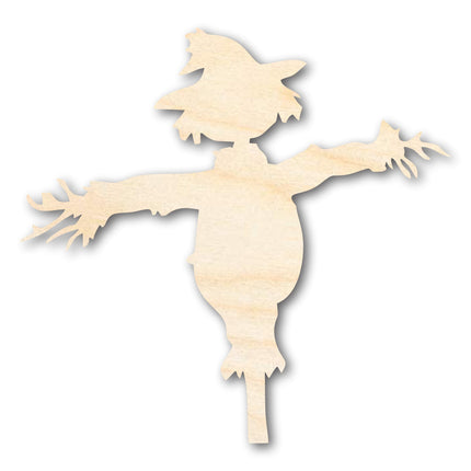 Unfinished Wood Scarecrow Shape - Craft - up to 46"