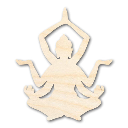 Unfinished Wood Mahadeva Shape - Craft - up to 46"