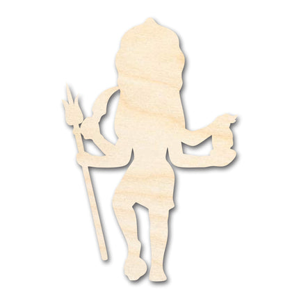 Unfinished Wood Kali Shape - Craft - up to 46"