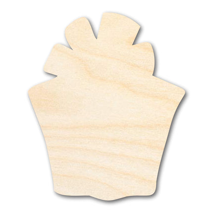 Unfinished Wood Crafty Present Shape | Craft Cutout | up to 46" DIY