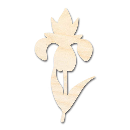 Unfinished Wood Crocus Flower Shape | Spring Craft Cutout | up to 46" DIY
