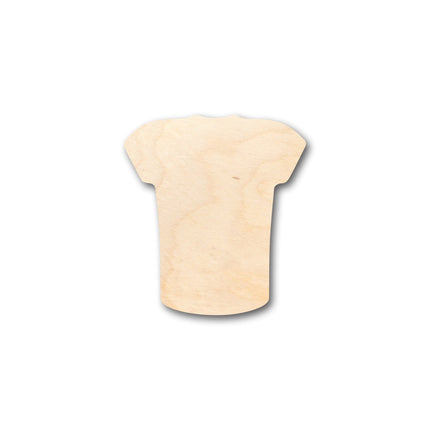 Unfinished Wood Blank Football Jersey Shape - Craft - up to 46" DIY