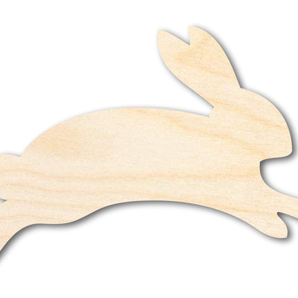 Unfinished Wood Cute Bunny Shape - Easter Spring Kids Craft - up to 46" DIY