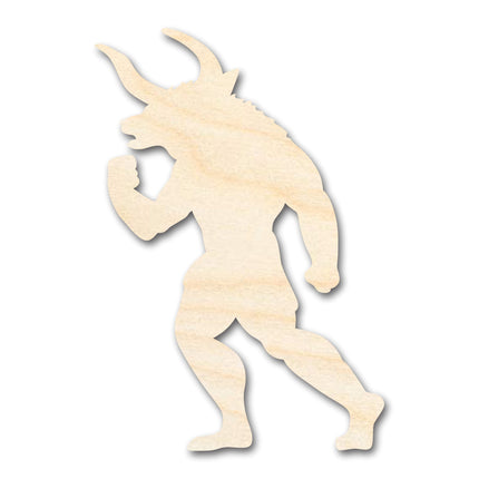 Unfinished Wood Minotaur Silhouette | DIY Creature Craft Cutout | up to 46" DIY