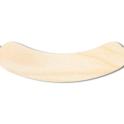 Unfinished Wood Sausage Shape | Craft Cutout | up to 46" DIY