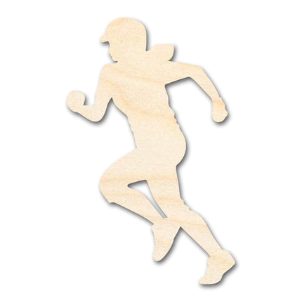 Unfinished Wood Softball Player Silhouette | DIY Sports Craft Cutout | up to 46" DIY