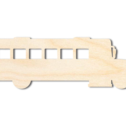Unfinished Wood School Bus Shape | Back to School | Kids Crafts | Craft Cutout | up to 46" DIY