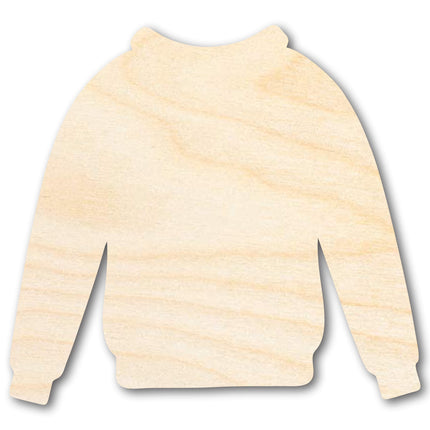 Unfinished Wood Sweater Silhouette | DIY Winter Craft Cutout | up to 46" DIY