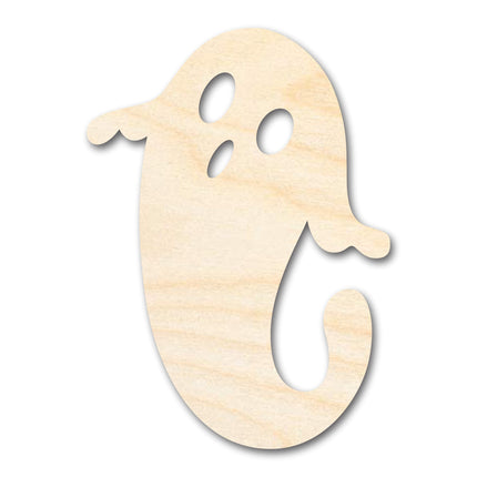 Unfinished Wood Ghost Shape | Craft Cutout | up to 46" DIY