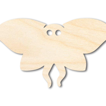 Unfinished Cute Mothman Shape | Halloween Craft Cutout | up to 46" DIY