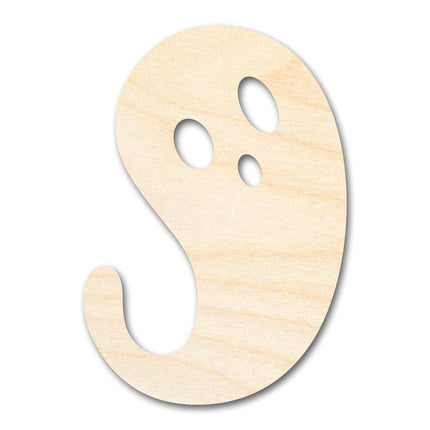 Unfinished Wood Ghost Shape | Craft Cutout | up to 46" DIY
