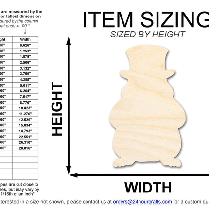 Unfinished Wood Groundhog Shape | Groundhog Day | DIY Craft Cutout | up to 46" DIY