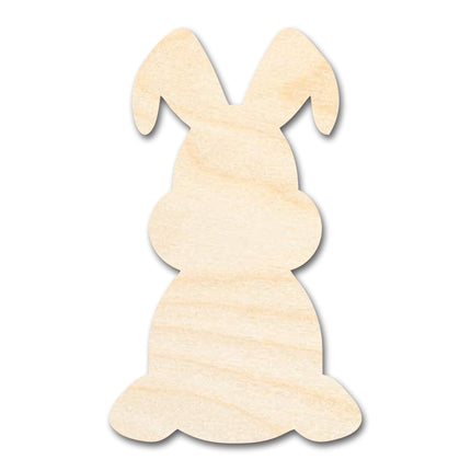 Unfinished Sitting Bunny Silhouette | Easter | DIY Craft Cutout | up to 46" DIY