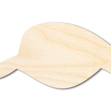 Unfinished Visor Hat Silhouette | DIY Craft Cutout | up to 46" DIY
