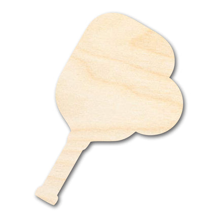 Unfinished Pickleball Paddle and Ball Shape | DIY Craft Cutout | up to 46" DIY