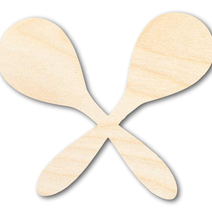 Unfinished Maraca Shape | DIY Craft Cutout | up to 46" DIY