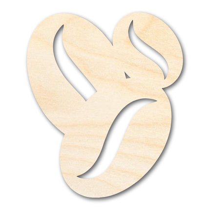Unfinished Coffee Beans Shape | DIY Craft Cutout | up to 46" DIY