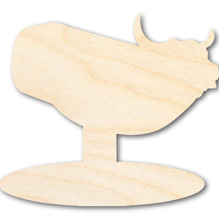 Unfinished Mechanical Bull Shape | DIY Craft Cutout | up to 46" DIY
