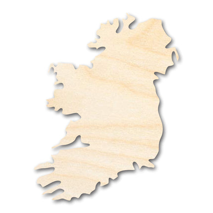 Unfinished Ireland Country Silhouette | DIY Craft Cutout | up to 46" DIY