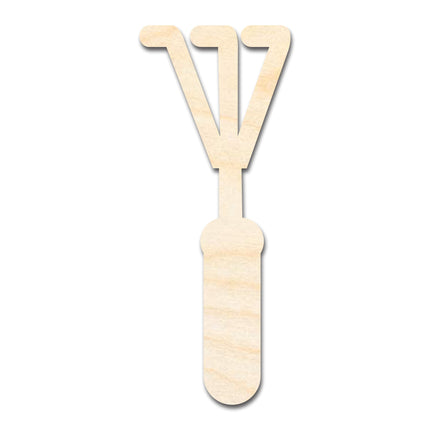 Unfinished Garden Rake Shape | DIY Craft Cutout | up to 46" DIY