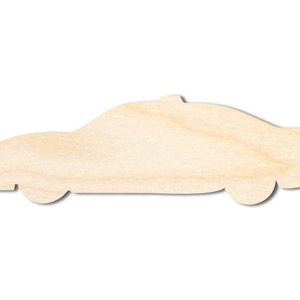 Unfinished Police Car Shape | DIY Craft Cutout | up to 46" DIY