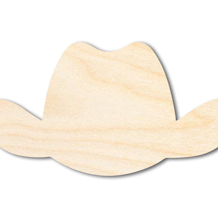 Unfinished Wood Cowboy Hat Shape | DIY Craft Cutout | up to 46" DIY