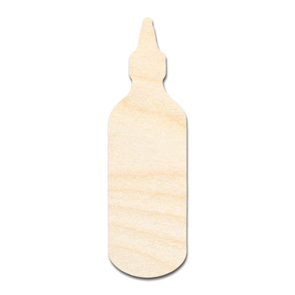 Unfinished Sriracha Bottle Shape | DIY Craft Cutout | up to 46" DIY