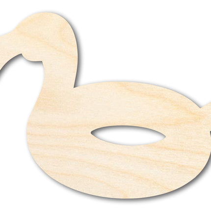 Unfinished Flamingo Pool Float Shape | DIY Craft Cutout | up to 46" DIY