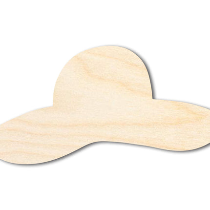 Unfinished Sun Hat Shape | DIY Craft Cutout | up to 46" DIY