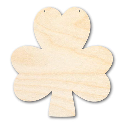 Unfinished Shamrock Door Hanger | DIY Craft Cutout | Door Hanger | up to 46" DIY