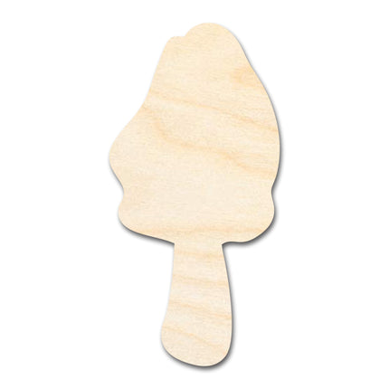 Unfinished Morel Mushroom Silhouette | DIY Craft Cutout | up to 46" DIY