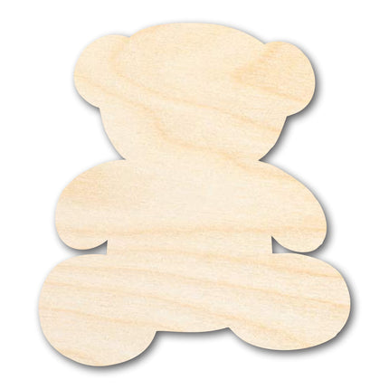 Unfinished Wood Teddy Bear Shape | DIY Craft Cutout | up to 46" DIY