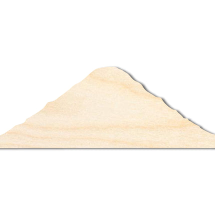 Unfinished Wood Mount Fiji Shape | DIY Craft Cutout | up to 46" DIY